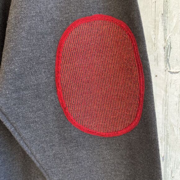 Royal Prestige Mens Polo Sweater Size 3XL Colorblock Elbow Patches Grandpacore - Picture 6 of 13